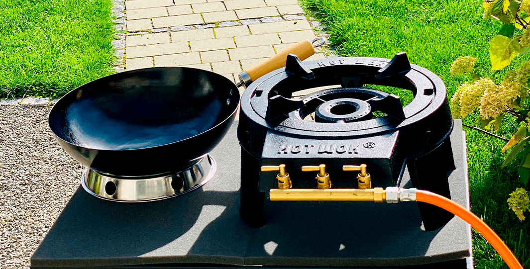 Outdoor wok burner for authentic cooking - HOT WOK