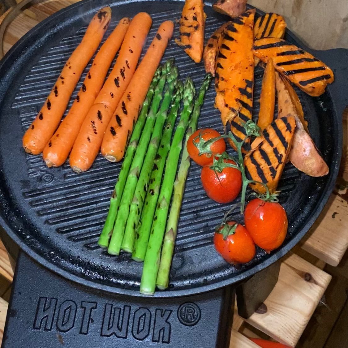 HOW TO: HOT WOK Grillpan - Cast iron | Double sided