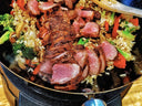 Duck with rice and vegetables in HOT WOK - HOT WOK