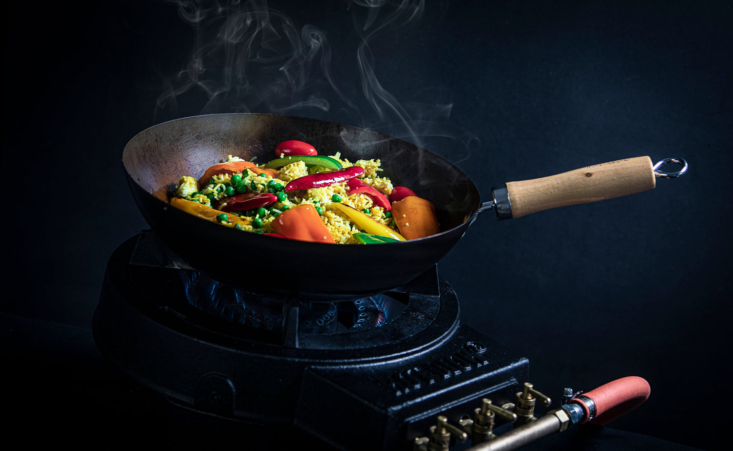 Roasted vegetables for 4 persons - HOT WOK