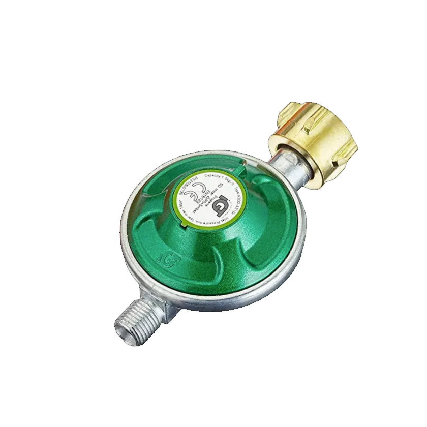 Gas Regulator 50 mBar kit with hose - DE AT