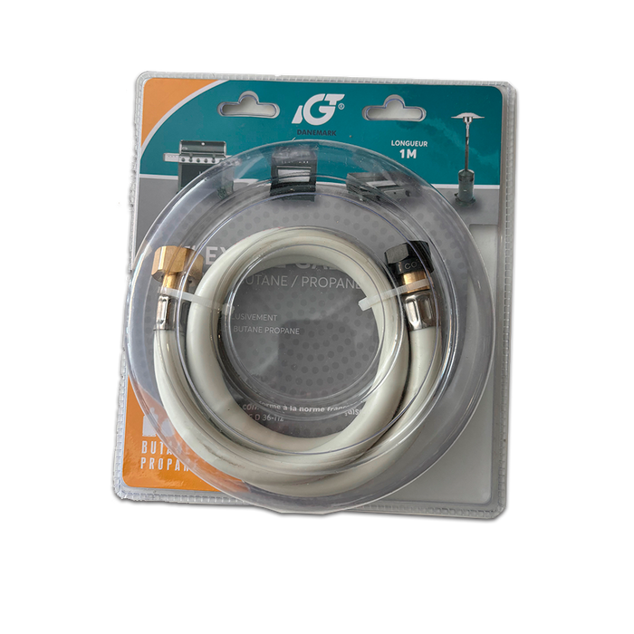 Gas Regulator 37 mBar kit with hose - FR