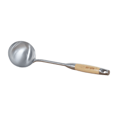 HOT WOK Ladle – Stainless Steel with Bamboo Handle